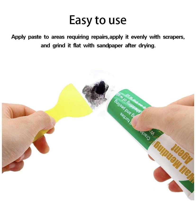Cross-border wall repair paste wall repair paste wall crack repair agent household putty paste multifunctional latex paint 100g