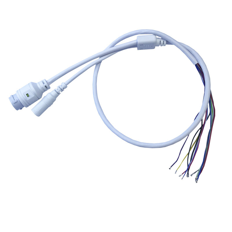 RJ45 сетевой хвост POE сетевой порт линия 4578 источник питания 11-ядерный сетевой хвост сетевая камера Хвостовая линия