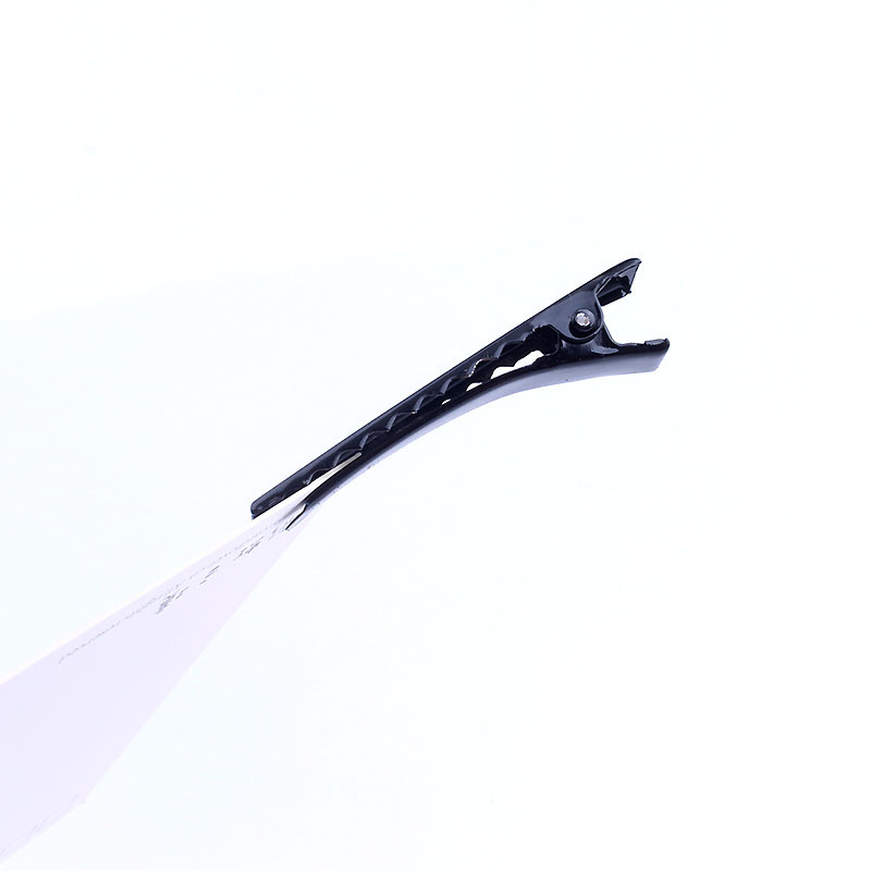 Handmade diy hairpin black paint square clip duckbill clip jewelry headdress hair accessories bow accessories