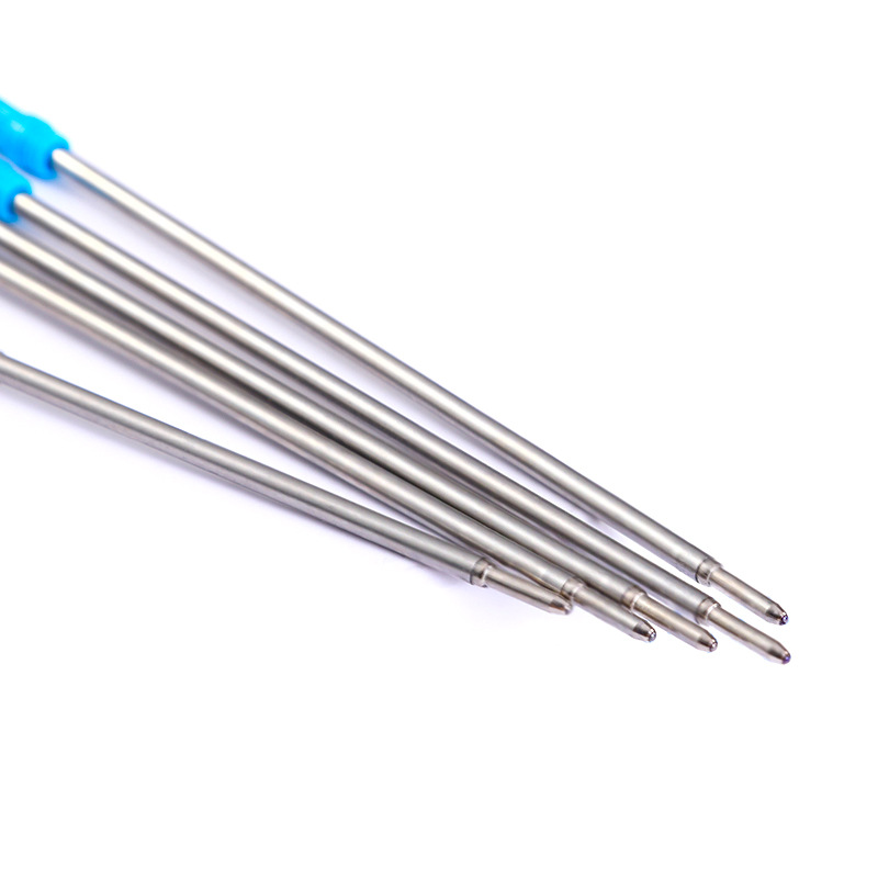Factory direct supply spot metal refills Gaoshi ballpoint pen core 116mm specification rotating refills metal core
