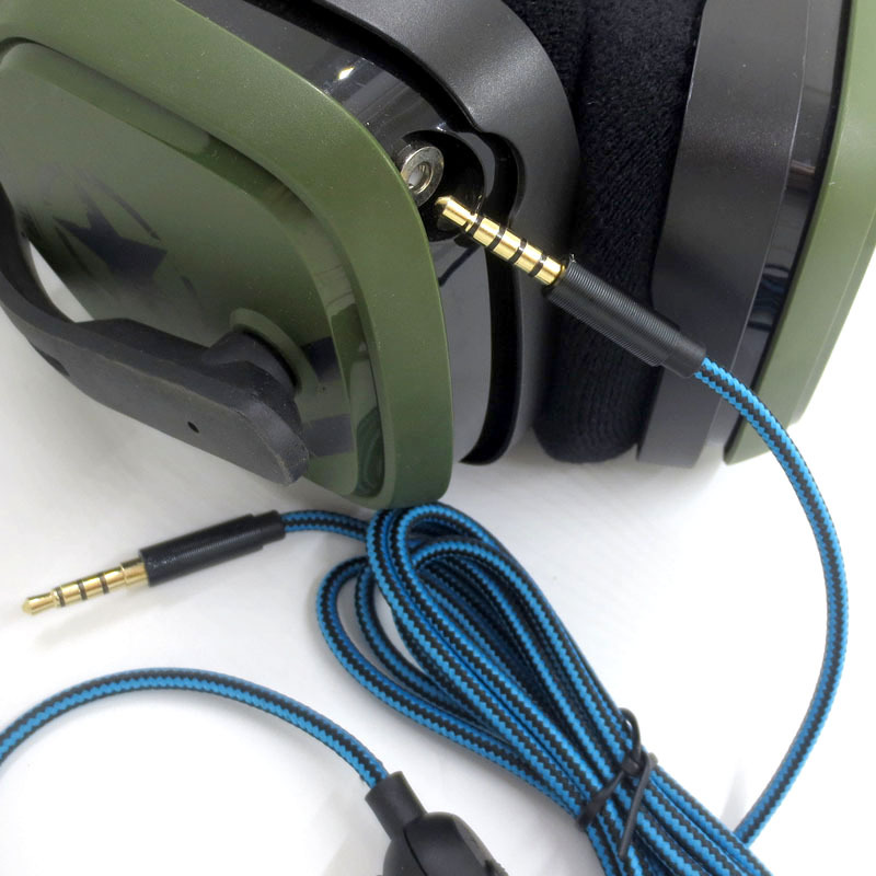 Оптовая Продажа с завода для Logitech Astro A10 A40 A30, игровая гарнитура, аудио провод