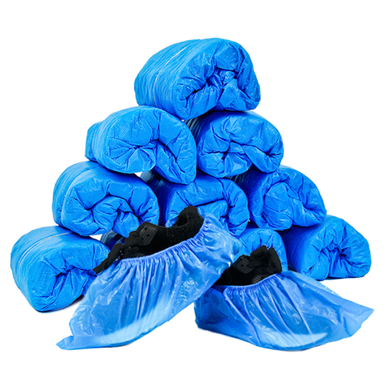Ultra-Thick Disposable Shoe Cover CPE Indoor Non-Slip Wear-Resistant Household Waterproof Rainy Day Plastic Dustproof Extra-Thickened Foot Cover