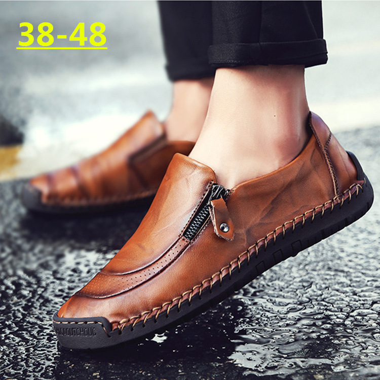 Aofu Shoes 5006 Spring and Summer Men's Casual Cross-border Large Size 2023 Men's Shoes Leather Shoes Men's Leather Shoes Casual Shoes