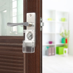 Door lock anti-child back lock artifact anti-theft door baby safety lock protective cover anti-door back Lock