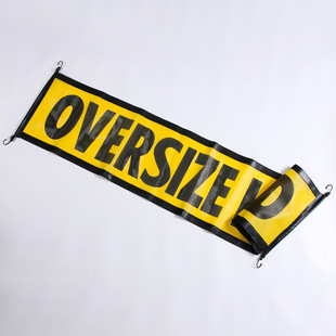Factory direct PVC clip mesh cloth mesh cloth safety traffic warning banner truck signal logo silk screen banner