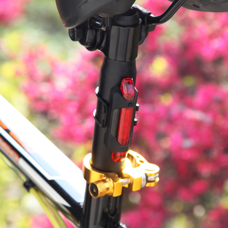 usb rechargeable bicycle warning tail light bicycle rechargeable tail light outdoor riding LED bright bicycle light