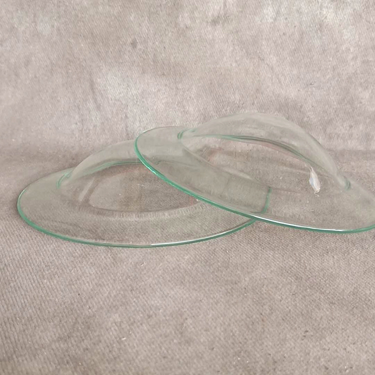 Spot supply 12cm Creative Glass aromatherapy dish glass crafts matching tray high temperature bake bending gift supplies