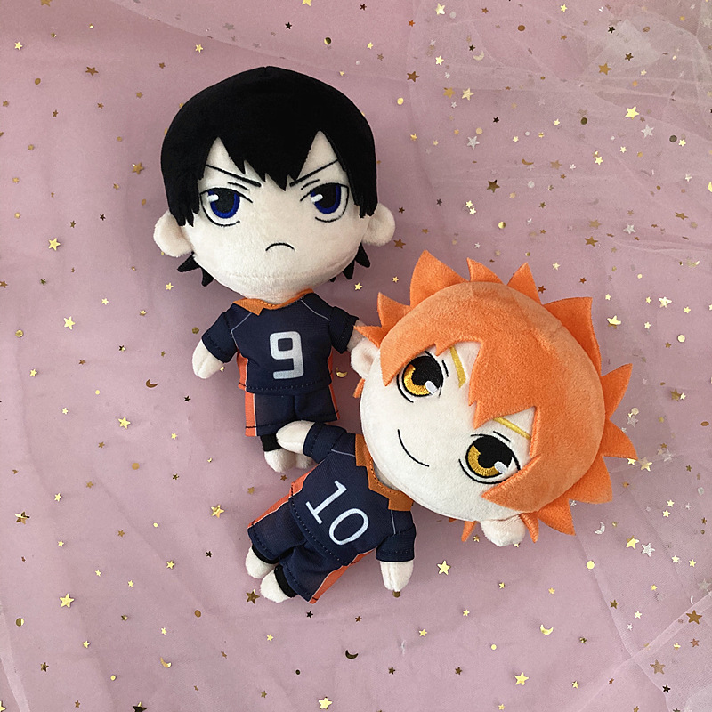 Anime volleyball boy plush doll Hinata Shoyo doll Kageyama Tobio Takashi Nishitani Yu and Kawa Tetsu