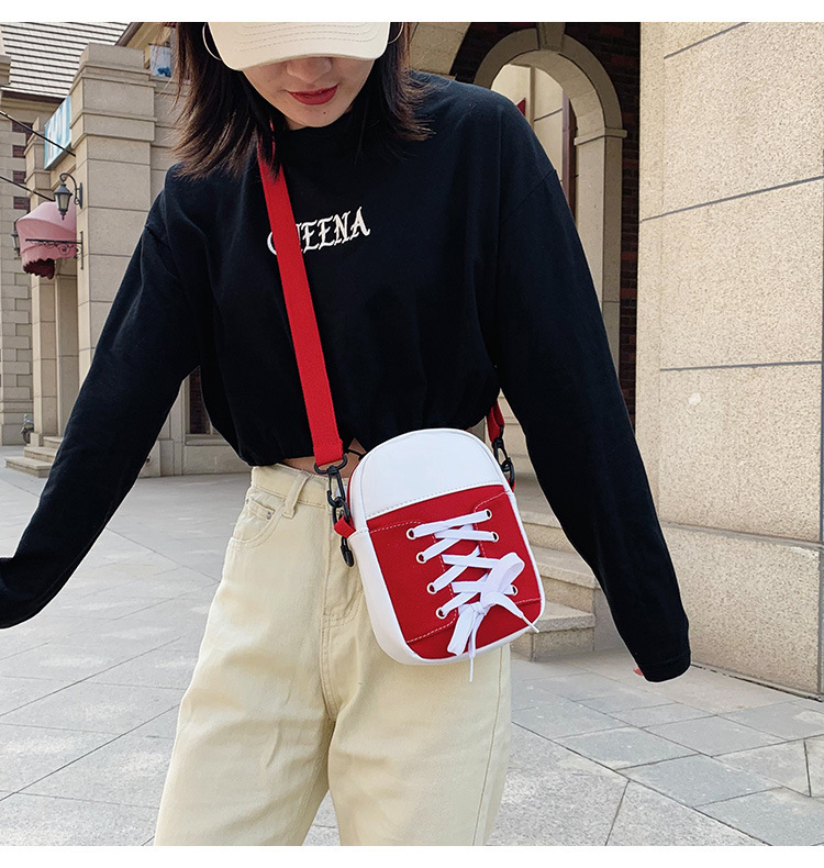 ファッションのキャンバスのカバンの新型の2020韓国版の女性のショルダーバッグのキャンディーの小さい丸い包みの洋風の個性の女性のカバン|undefined