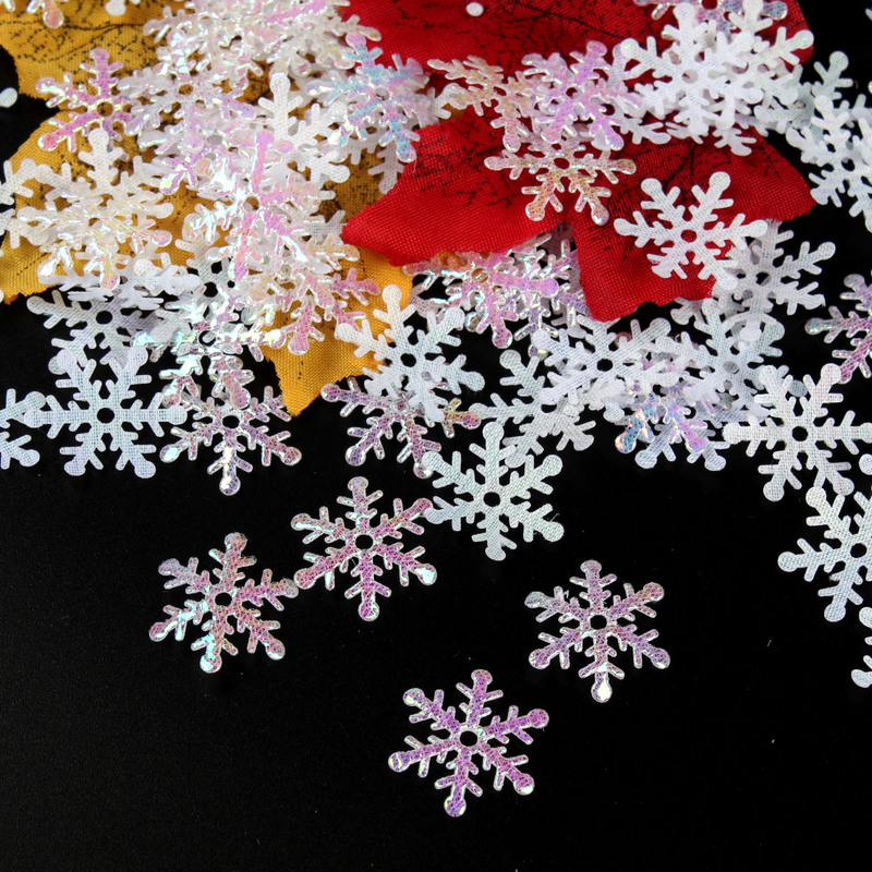 国境を越えたクリスマス装飾雪花片結婚式パーティーは紙くずdiy偽雪花クリスマス部品メーカーを投げる|undefined