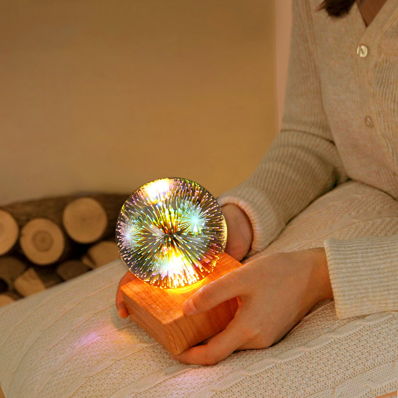 Factory direct creative romantic star light LED night light bedroom bedside USB plug-in dream sleep atmosphere light