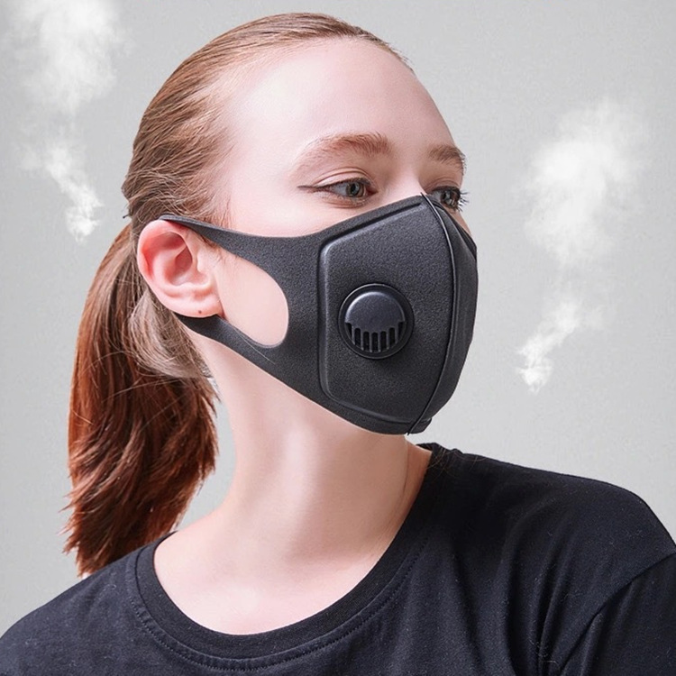 Factory direct anti-haze Net red sponge star mask washable and reusable 3d polyester mask