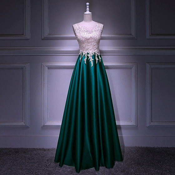 Foreign Trade Sexy Evening Dress 2024 New Banquet Women's Long Wedding Dress Annual Meeting Dress Women's Dress Simple