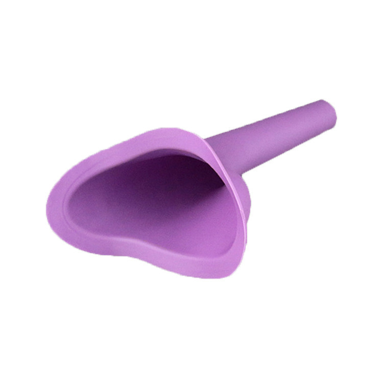 Women's Outgoing Emergency Women's Standing Silicone Urinal Foldable Portable Urinal Long-distance Travel Daily Supplies