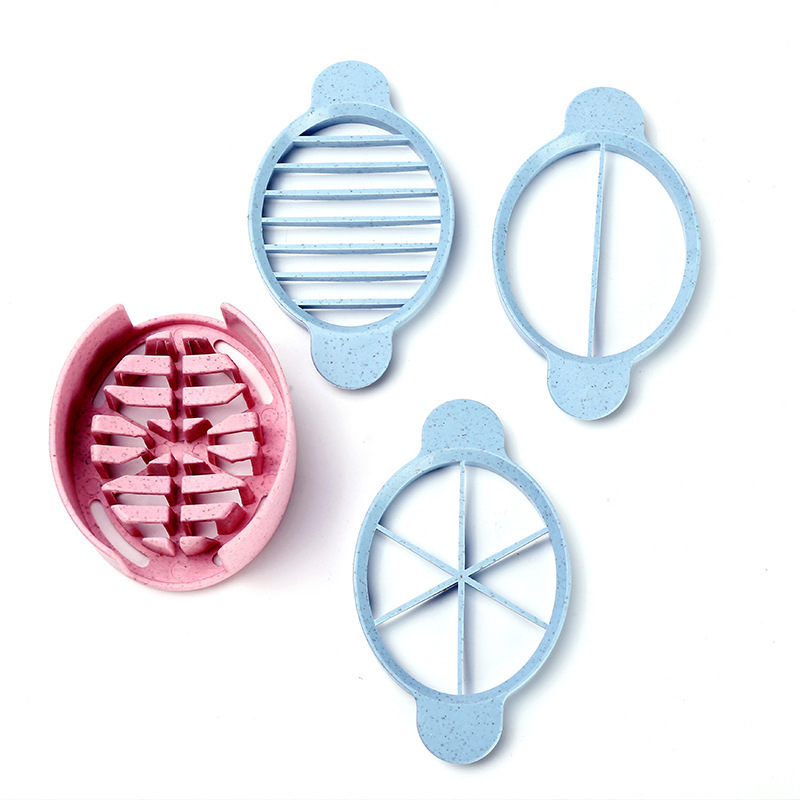 Multifunctional Egg Slicer Egg and Century Egg Cutter Home Stylish Soft Egg Slicer Slice