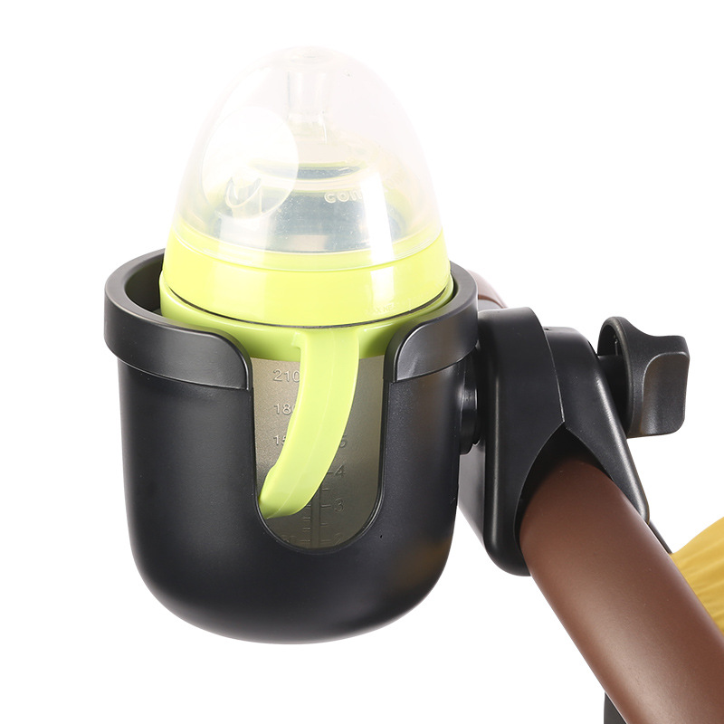 Factory wholesale baby carriage cup holder stroller bottle water bottle holder ABS fall-resistant baby carriage cup holder universal milk cup holder