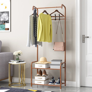 Simple hanger floor bedroom coat rack clothes rack wardrobe storage rack creative storage