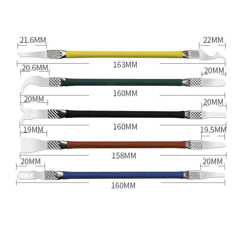 CPU pry knife disassembly mobile phone repair motherboard chip shovel knife glue removal tool hook knife scraper bar glue knife