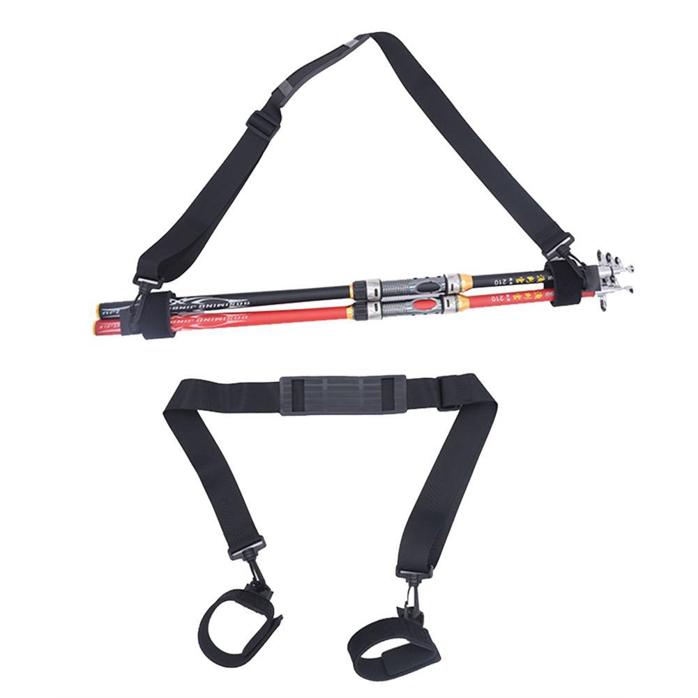 New Luya Rod Strap Fishing Rod Shoulder Strap Fishing Rod Velcro Strap Fishing Rod Portable Fishing Rod Strap Shoulder Strap