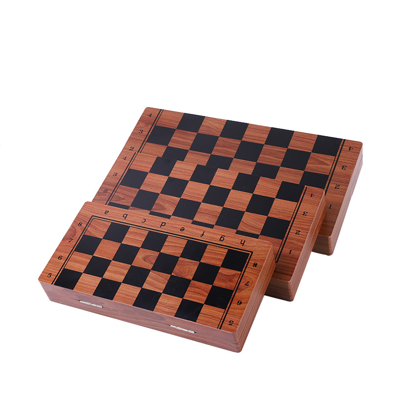 Magnetic solid wood chess foldable cross-border exclusive for educational competitive table games factory direct wholesale