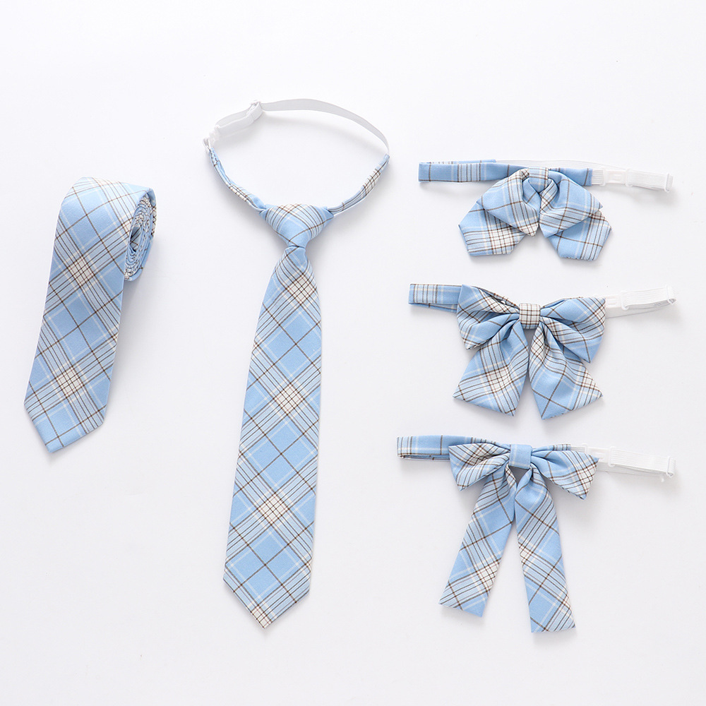 日系學院JK制服【淺蘭白金】小物件 JK配件 領結 領花 領帶蝴蝶結