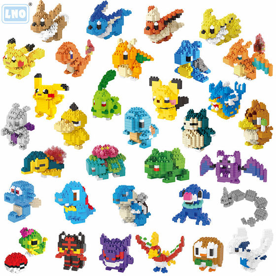 LNO Building Blocks Pet Toys Children Building Blocks Plastic 083-252 Cartoon Animal Series