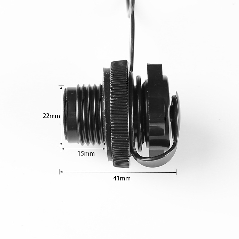 Inflatable mattress air valve cover Boston air valve air nozzle port connector air plug kayak inflatable boat accessories