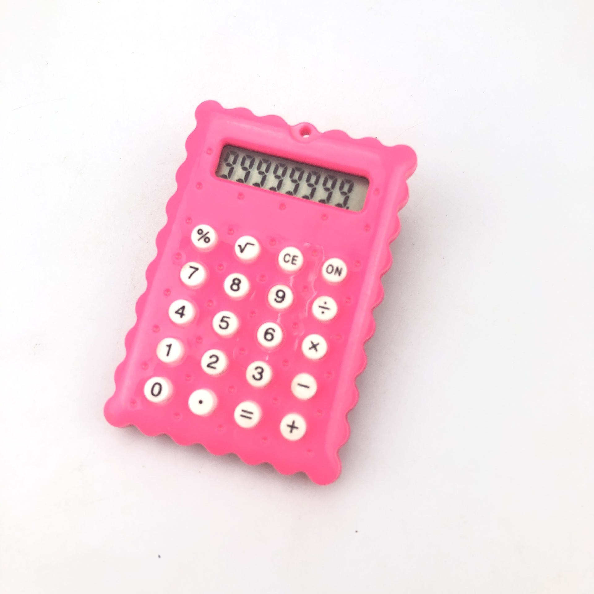 Biscuit Keychain Calculator Mini Portable Macaron Boy Girl Heart Student Assisted Learning Computer