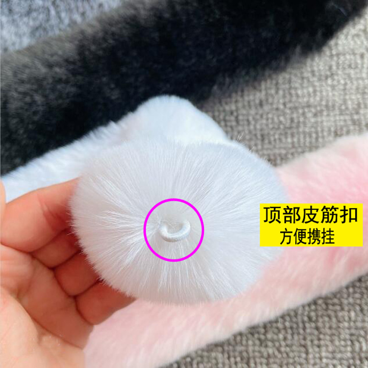 Wholesale artificial fur tail props sexy girls sex toys role-playing rabbit tail large favorably