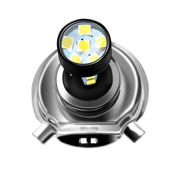 Новый автомобиль светодиодные противотуманные фары H4 3030 18SMD светодиодные противотуманные фары мотоцикл фары светодиодные лампы