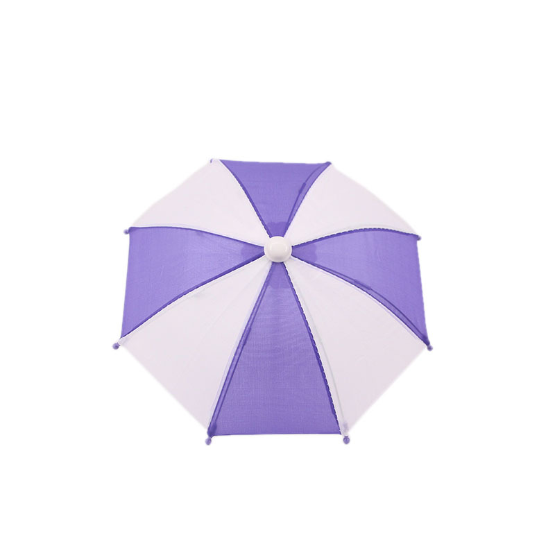 New 18 inch American girl doll accessories multicolor umbrella Amerira girl doll umbrella factory straight hair