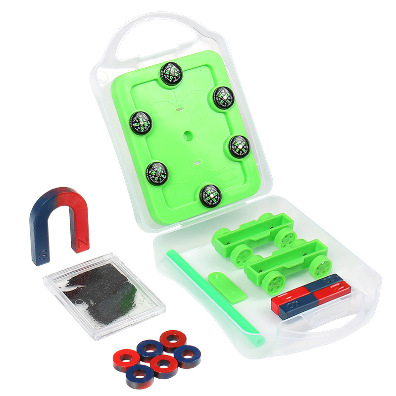 Elementary School student magnet experiment suit children's teaching magnet U-shaped strip magnet magnetic suspension magnetic car