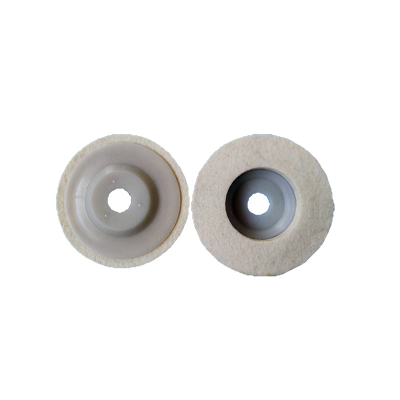 Wool polishing wheel felt wheel stainless steel Porcelain wood marble stone polishing 100*16*12mm