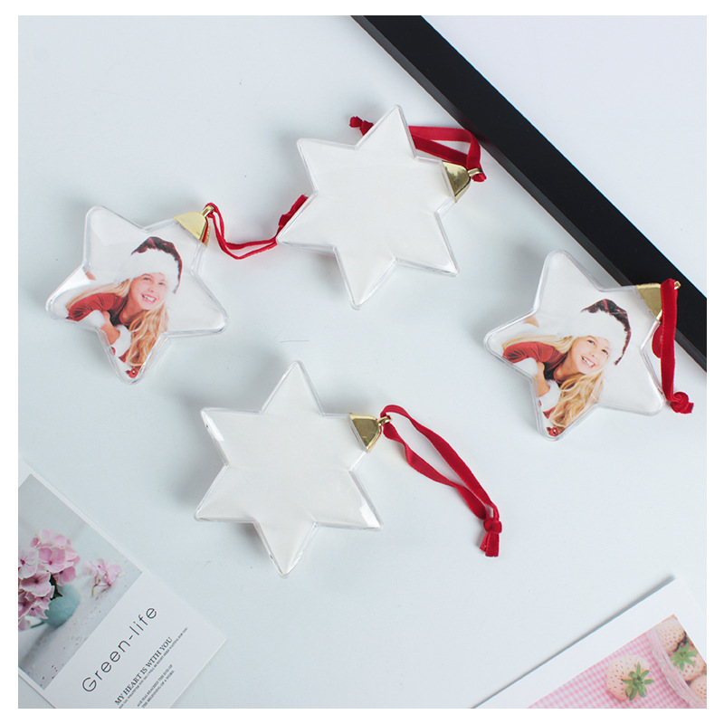 Christmas tree ornaments Christmas holiday decorations plastic pendants crafts Christmas plastic balls wholesale custom