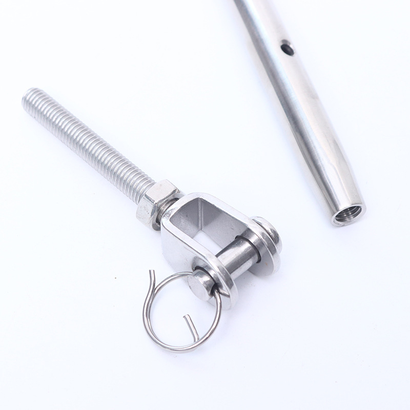 304 fork fork type stainless steel enclosed flower orchid rigging wire rope flower basket screw bolt
