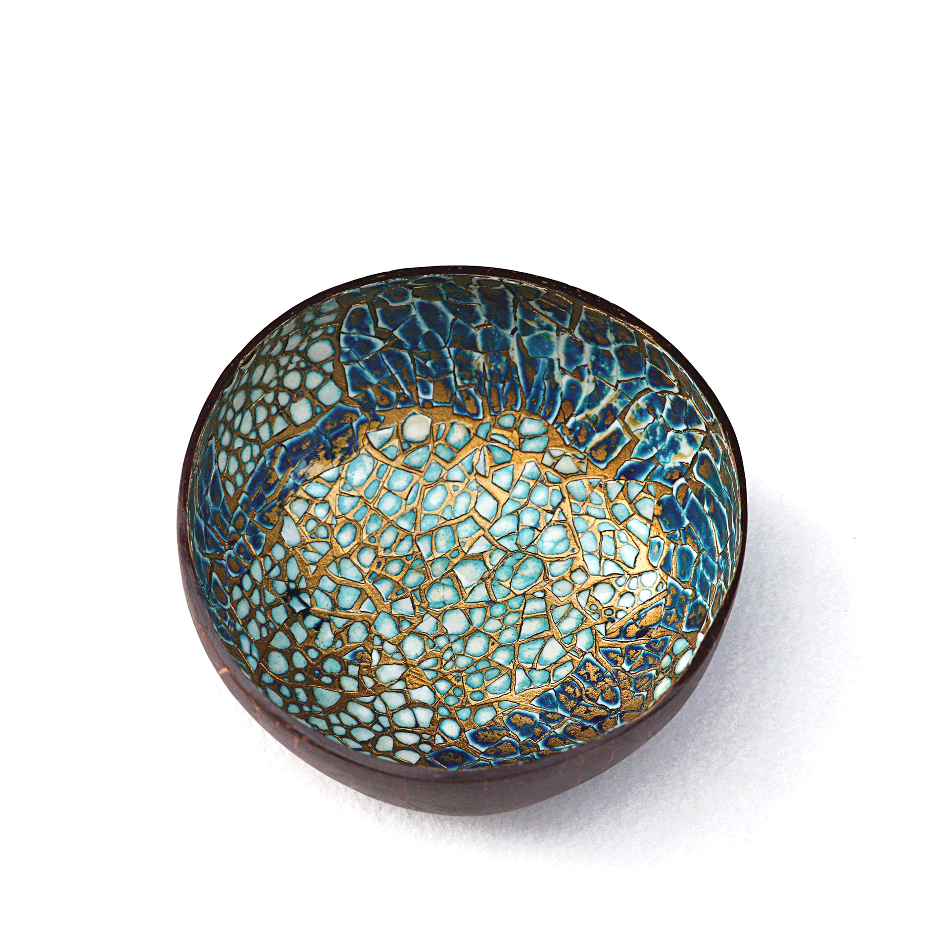 Vietnam Entrance Key Storage Plate Coconut Shell Bowl Shell Coconut Bowl Home Decoration Storage Salad Bowl