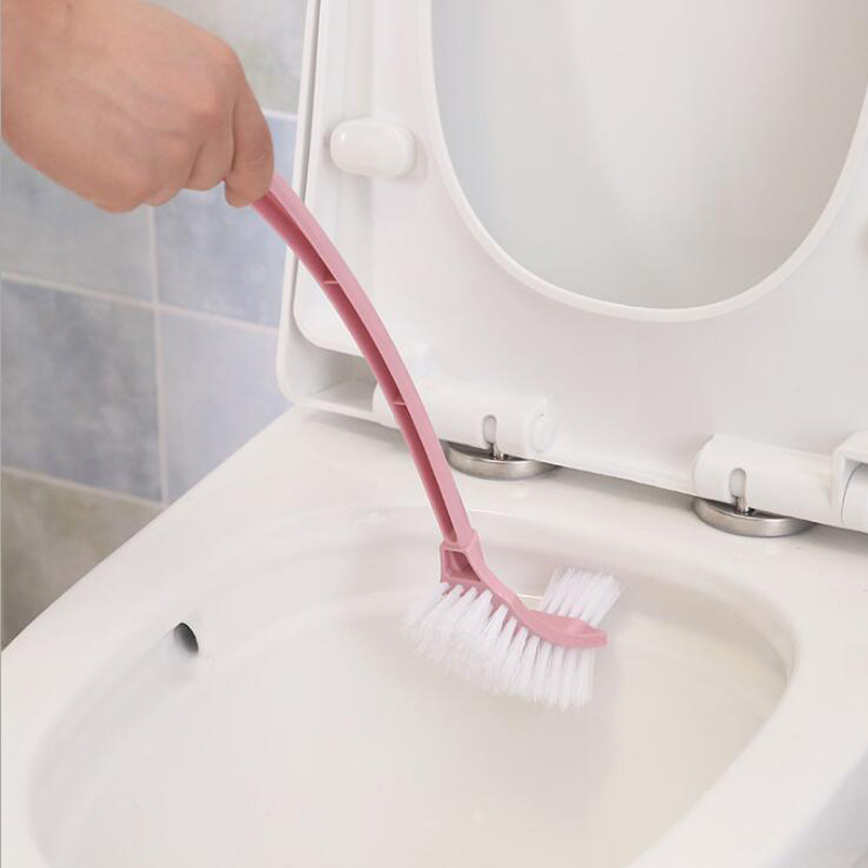 Toilet Brush Set Wall-mounted No Dead Angle Toilet Brush Squatting Pit Household Nordic Wall-mounted Creative Cleaning Brush