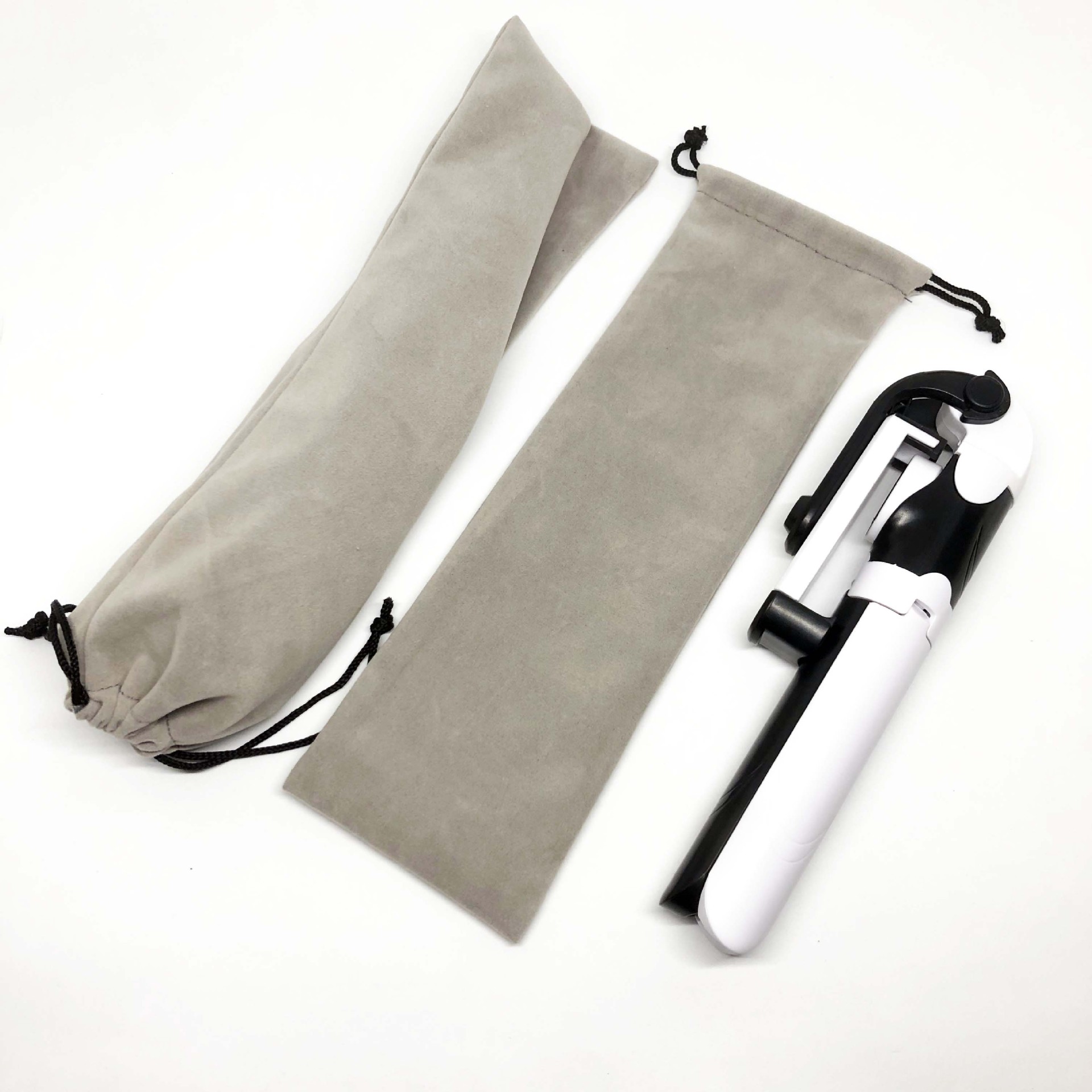 Bag flannel bag drawstring can be made LOGO bracelet gift headset flannel bag radiation detector storage bag