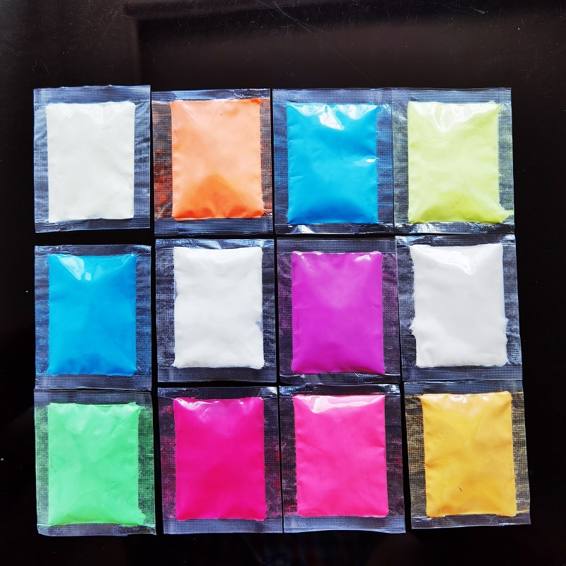 Factory wholesale luminous powder fluorescent powder DIY fishing gear luminous powder nail injection color powder 10 grams