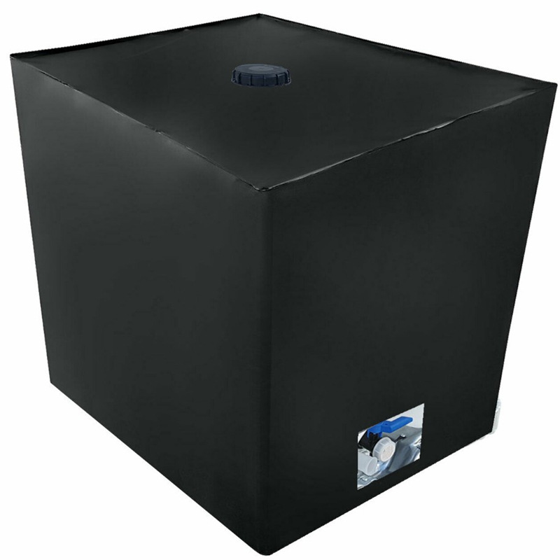 Ton Barrel Rain Cover Sunshade Cover IBC Ton Barrel Accessories IBC Ton Barrel Dust Cover 210D Oxford Cloth Silver Pool Cover