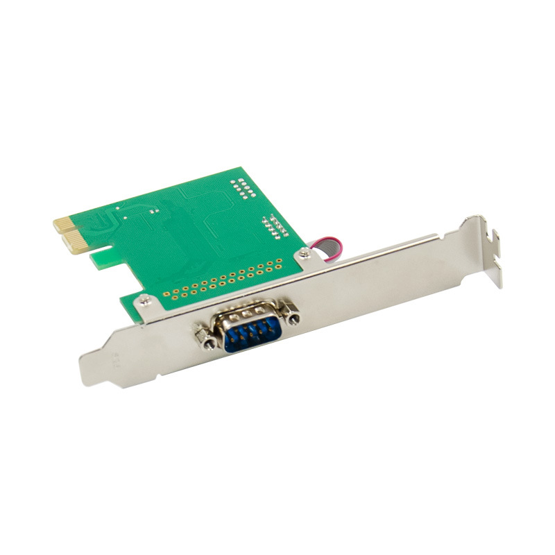 SUNWEIT ST328 PCIe x1 AX99100 1s DB-9-pin RS232 industrial COM port expansion card