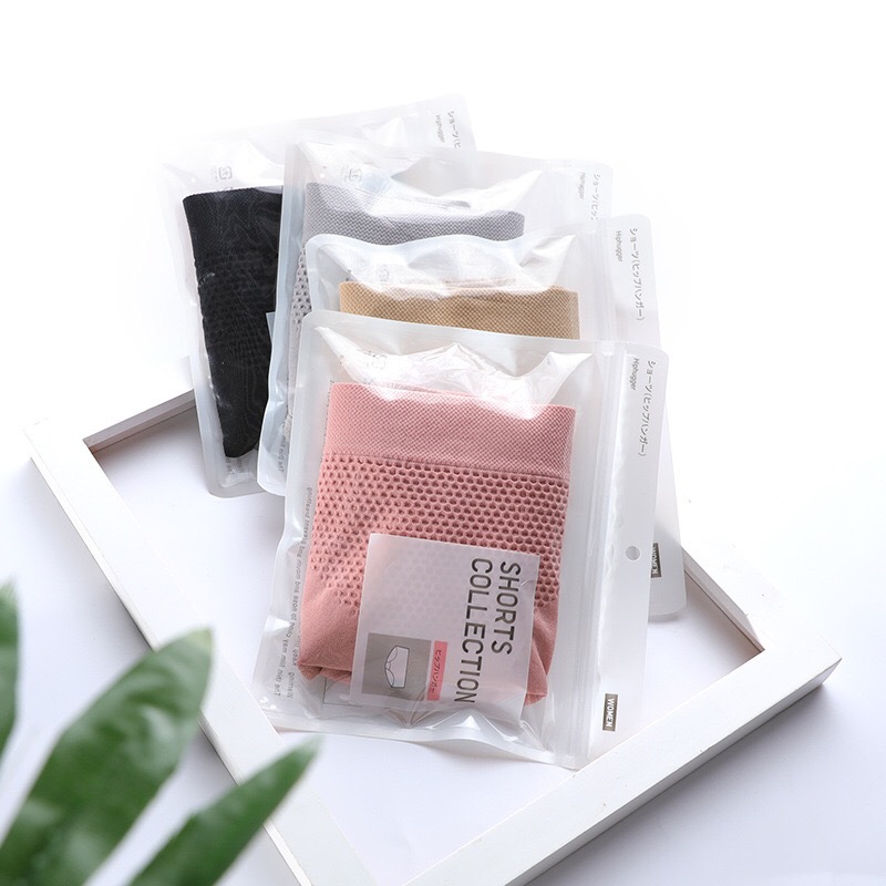 Separate Packaging 3D Honeycomb Beehive Panties Women's Mid-Waist Briefs Double-Layer Seamless Panties Hip Pants