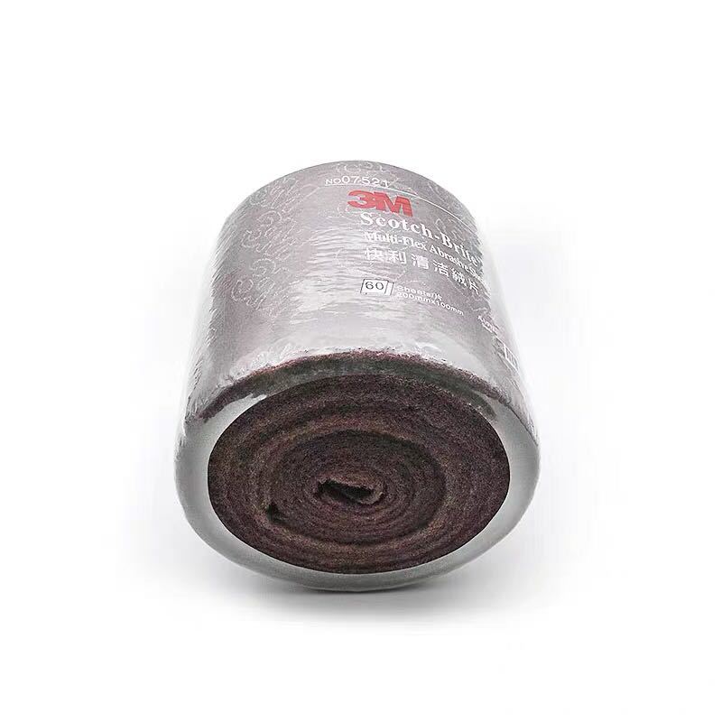 3M industrial scouring pad 07521 nylon vegetable cloth roll woodworking special polishing rust removal deburring cleaning cloth
