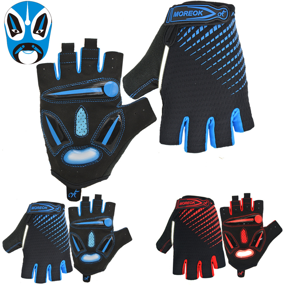New mountain road self-propelled motorcycle cycling half finger outdoor sports short finger fitness gloves manufacturers in stock