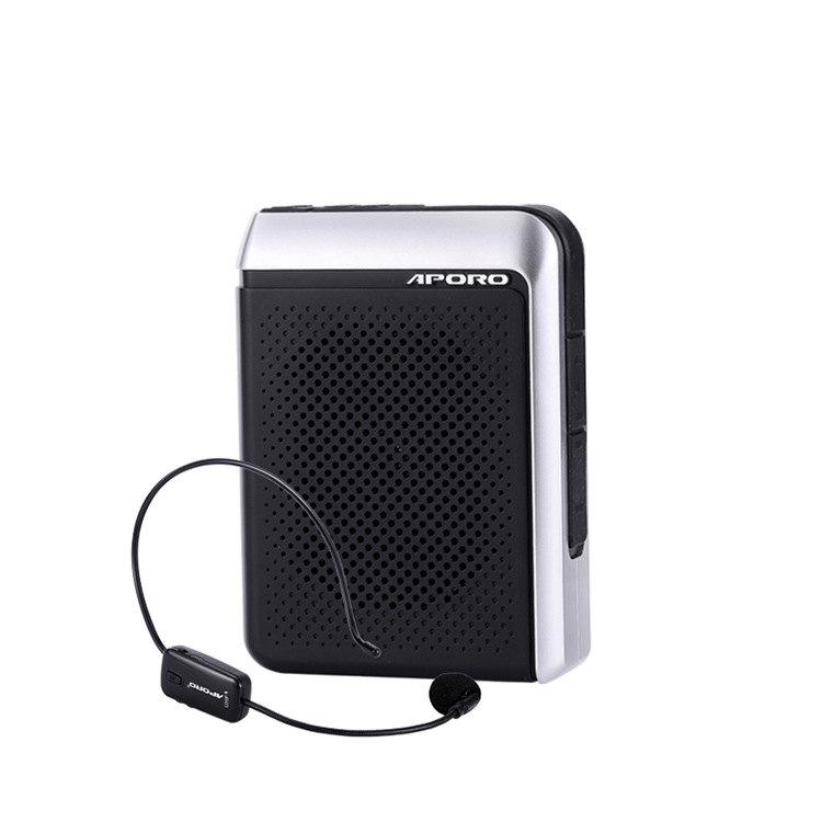 APORO T18UHF wireless loudspeaker Bluetooth high-power speaker card U disk teaching guide promotion wholesale