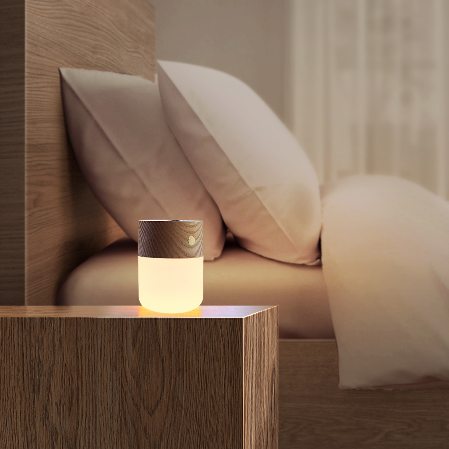 New Creative Aroma Lamp Creative usb Bedroom Atmosphere Bedside Lamp Ornaments Mini Functional Gift Lamp