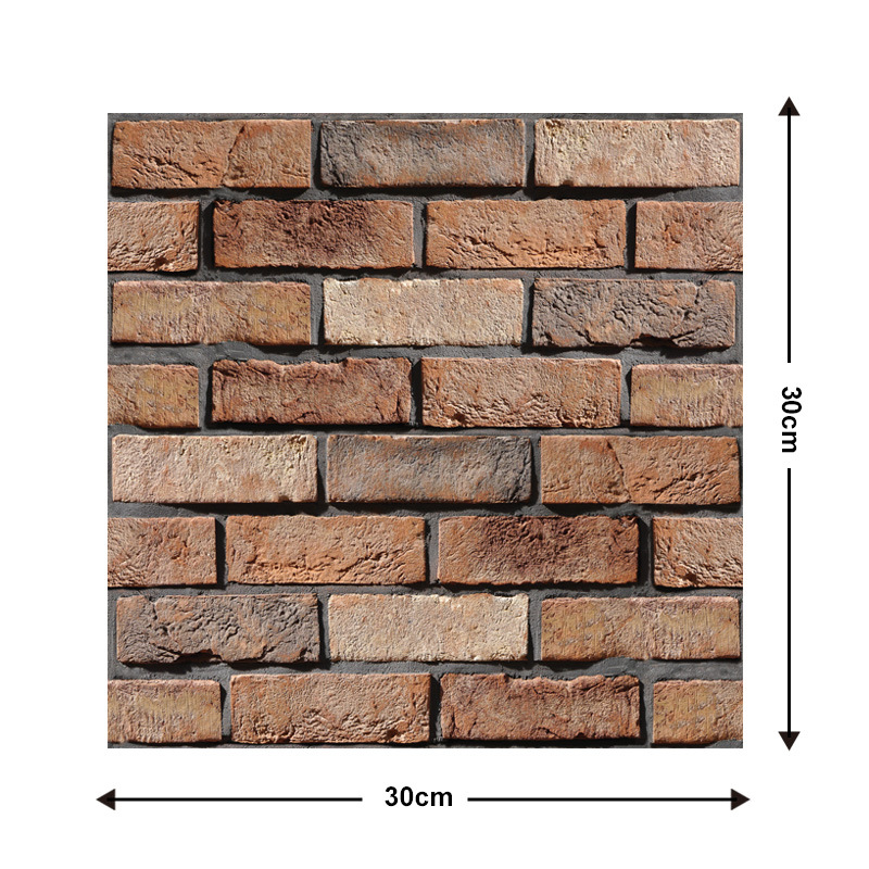 Cross-border explosions 3D stereo tile stickers anti-collision stickers PVC wall stickers