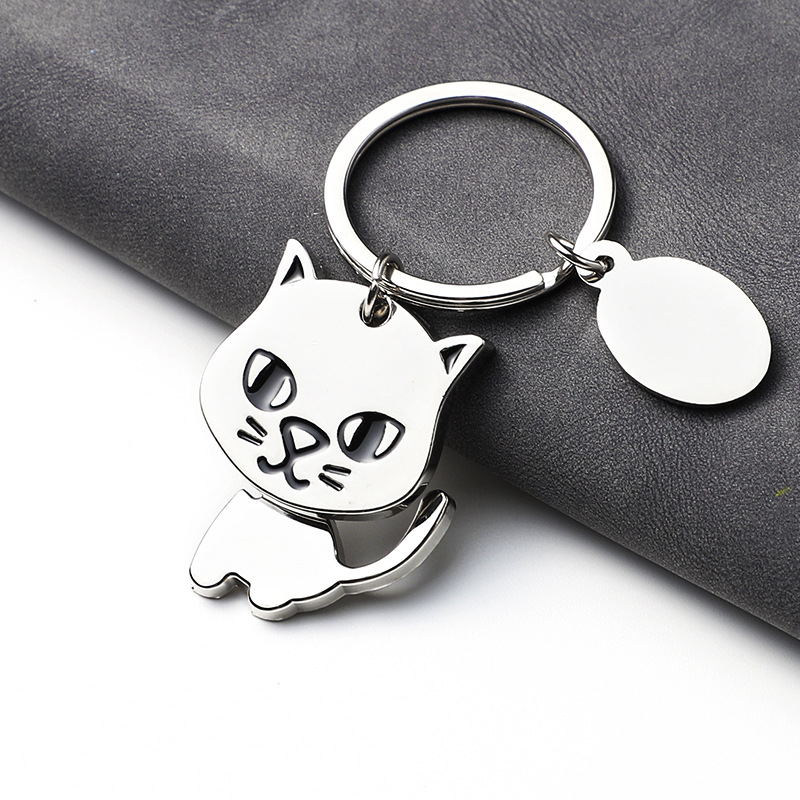 Металлический брелок Gap Dog брелок Gap Cat брелок персонализированный Pet Dog маленький подарок аксессуары для ключей