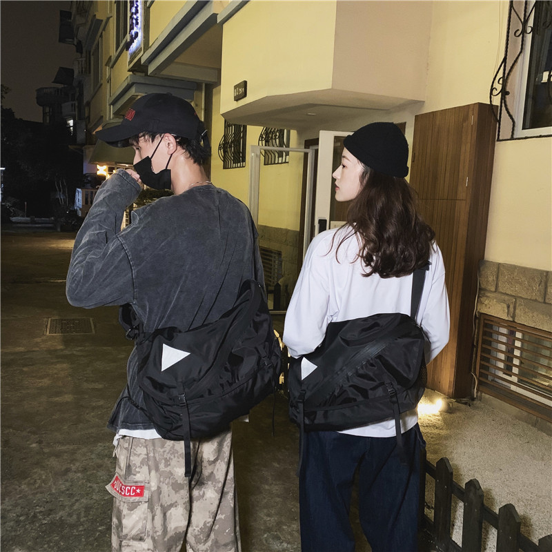 Wholesale high quality new fashion brand messenger bag Korean fashion hip hop multi-functional function bag slung shoulder bag ins