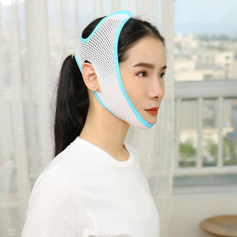 Sleep snoring device small v face device bandage anti-mouth snoring mask tight strap double chin pattern C101